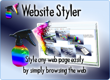 Style any web page easily by simply browsing the web